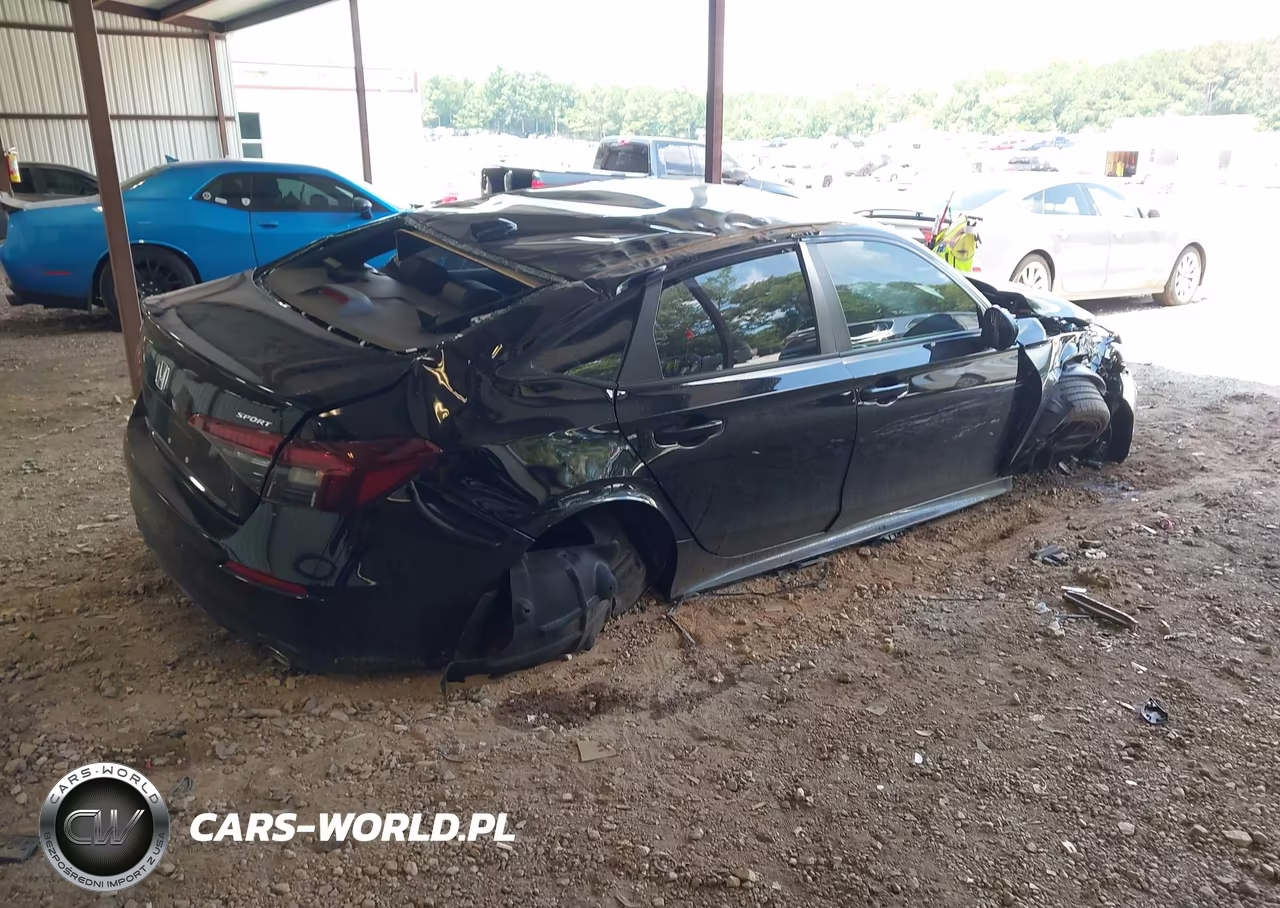 2025 Honda Civic Sport VIN:2HGFE2F57SH511280 - 4