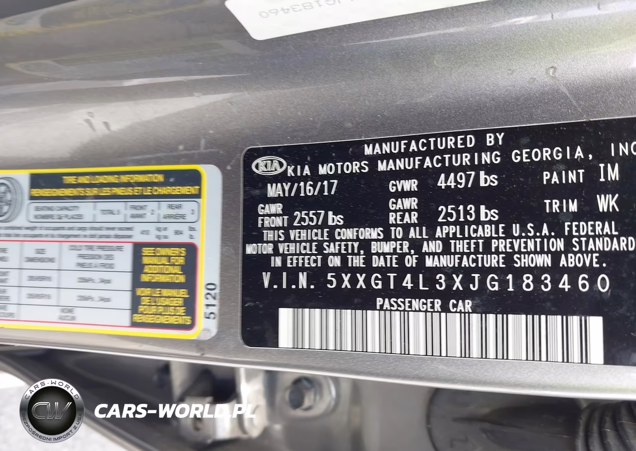 2018 Kia Optima Lx VIN:5XXGT4L3XJG183460 - 9