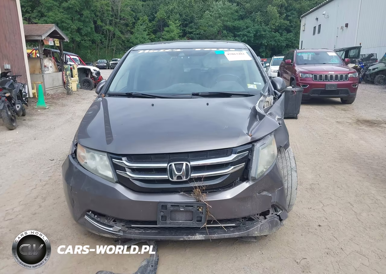 2014 Honda Odyssey Ex-L VIN:5FNRL5H67EB020548 - 12