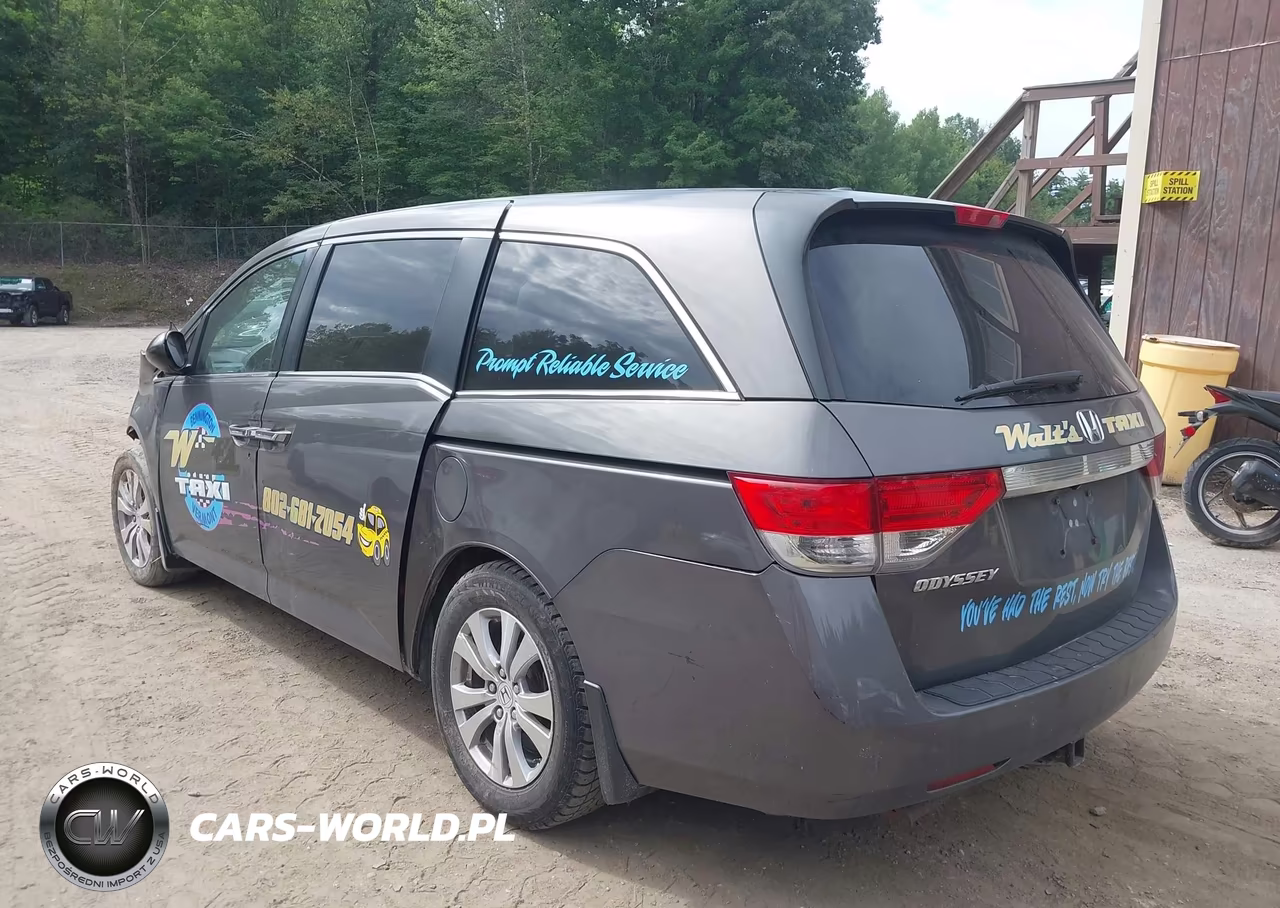 2014 Honda Odyssey Ex-L VIN:5FNRL5H67EB020548 - 3