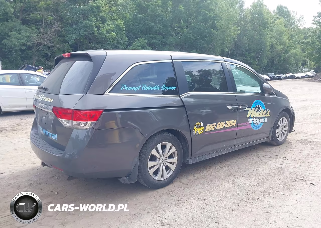2014 Honda Odyssey Ex-L VIN:5FNRL5H67EB020548 - 4