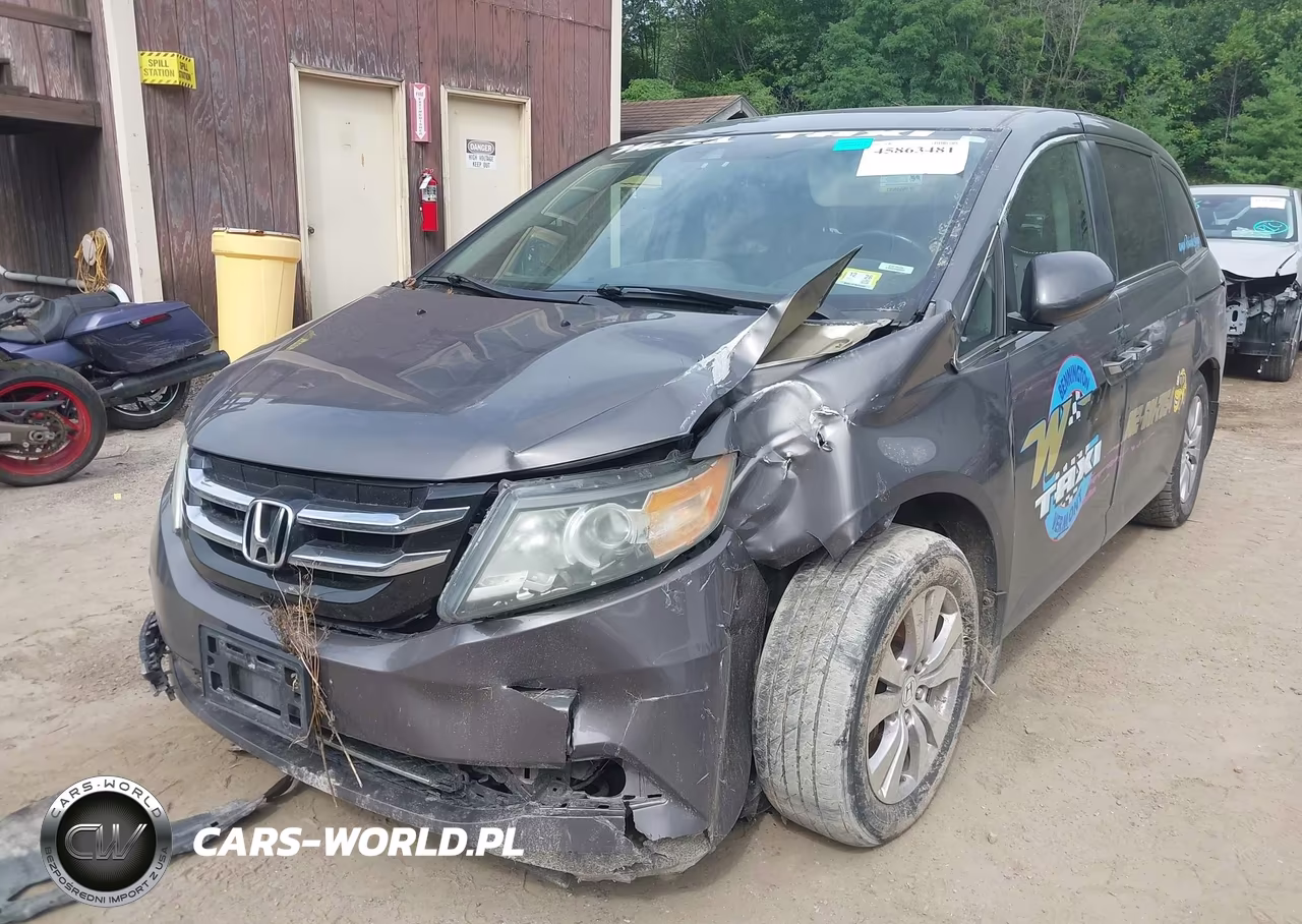 2014 Honda Odyssey Ex-L VIN:5FNRL5H67EB020548 - 6