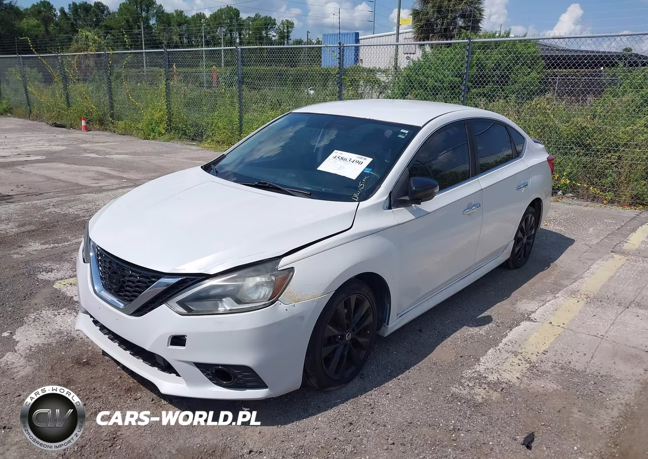 2018 Nissan Sentra Sr VIN:3N1AB7AP3JY318286 - 2