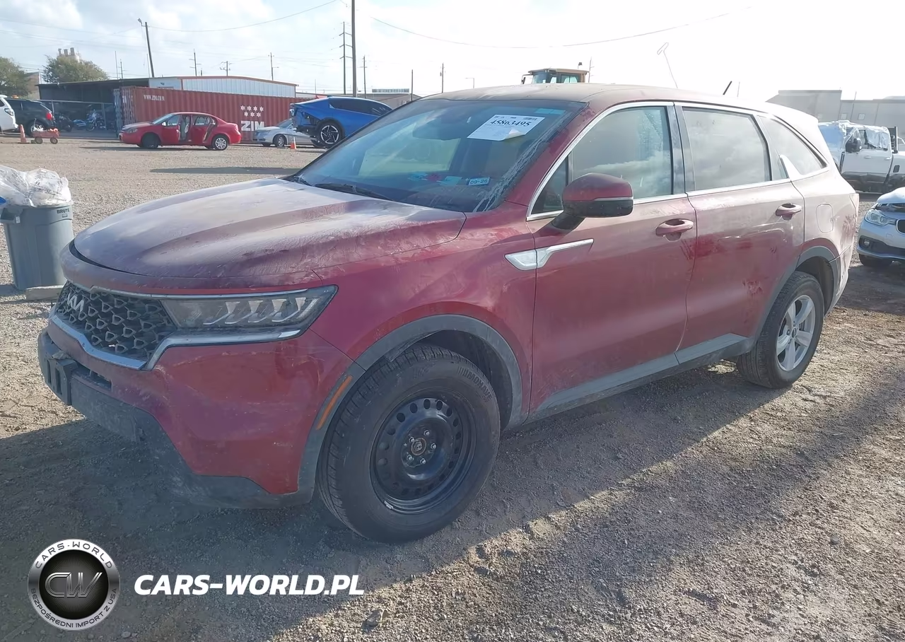 2022 Kia Sorento Lx VIN:5XYRGDLC3NG109912 - 2