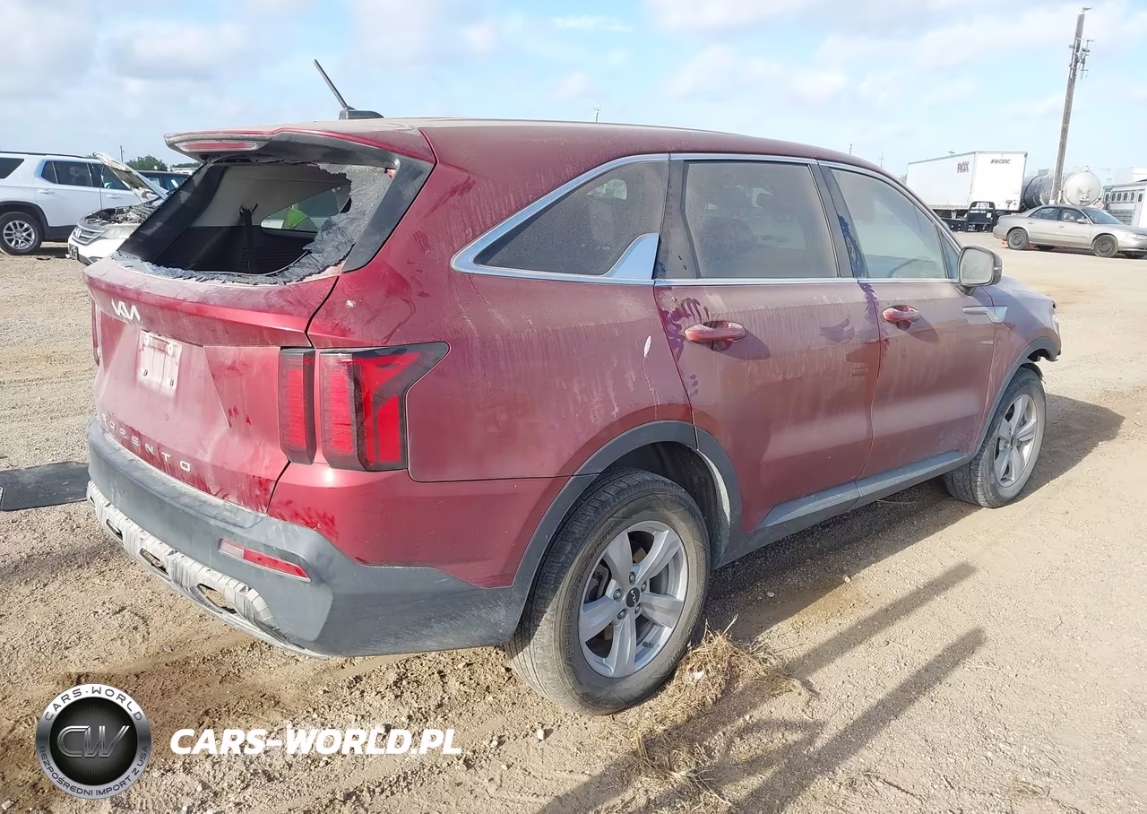 2022 Kia Sorento Lx VIN:5XYRGDLC3NG109912 - 4