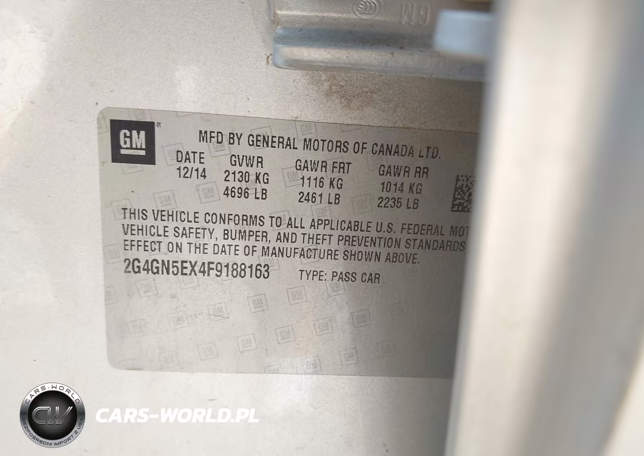 2015 Buick Regal Turbo-E-Assist Premium I VIN:2G4GN5EX4F9188163 - 9