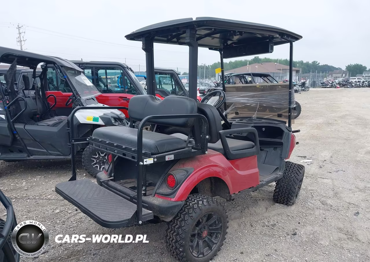 2018 Yamaha Golf Cart VIN:J0B01017058 - 4