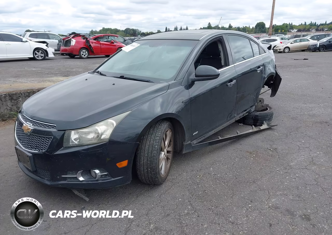2012 Chevrolet Cruze Ltz VIN:1G1PH5SC1C7166950 - 2