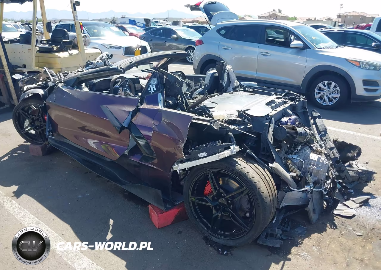 2022 Chevrolet Corvette Stingray Rwd 2Lt VIN:1G1YB3D47N5101888 - 3