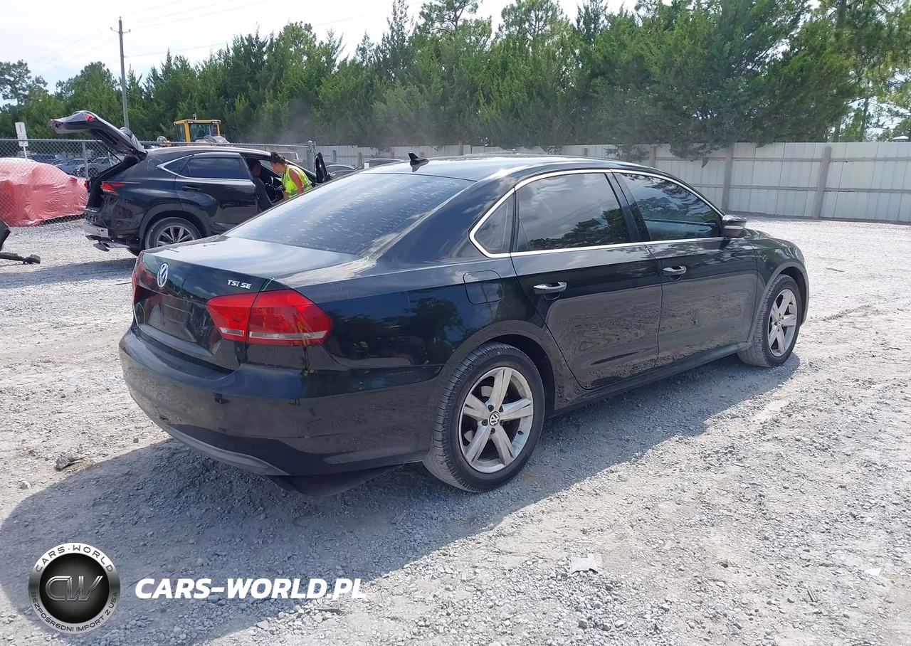 2014 Volkswagen Passat 1.8T Se VIN:1VWBS7A30EC083078 - 4