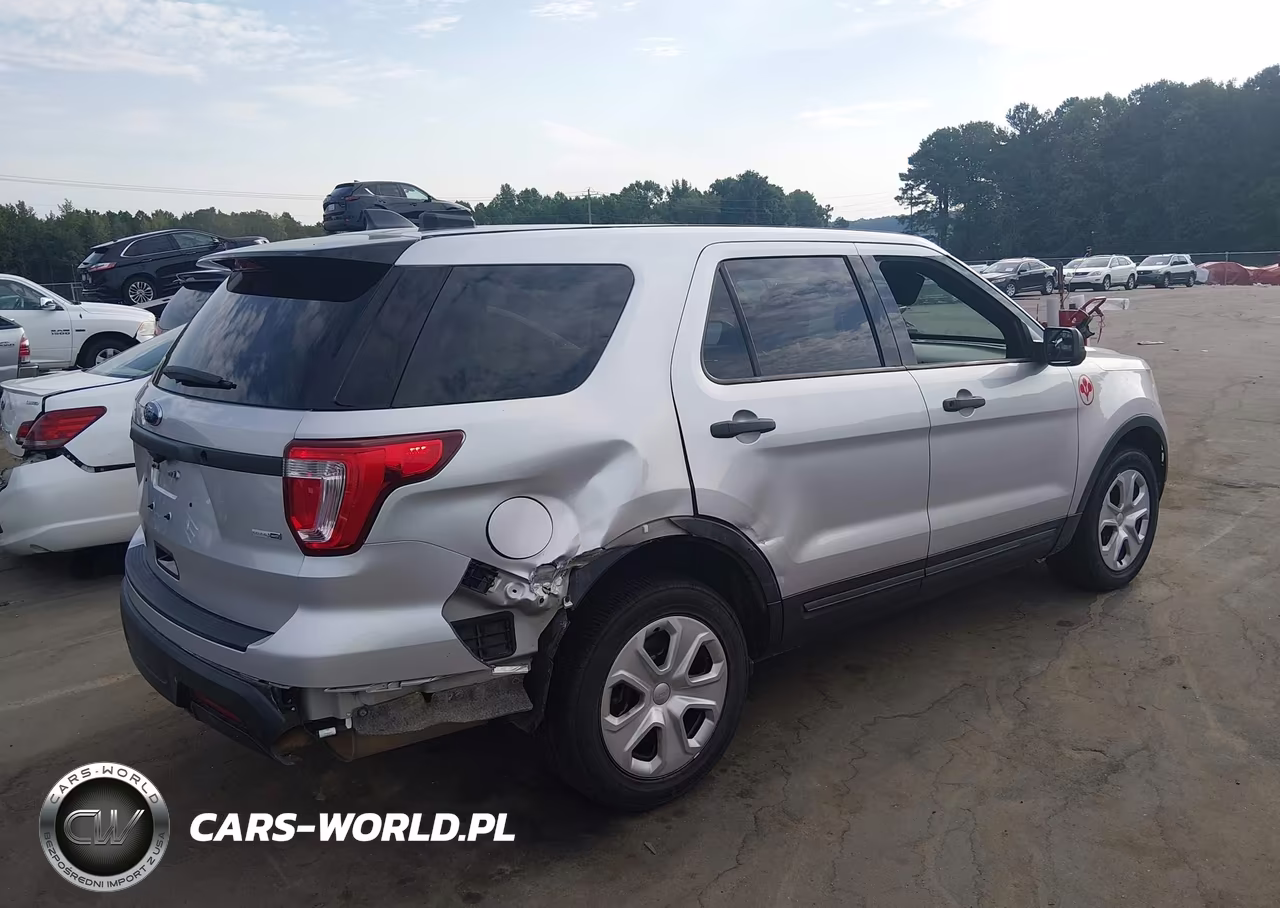 2018 Ford Police Interceptor Utility VIN:1FM5K8AR0JGC19315 - 4