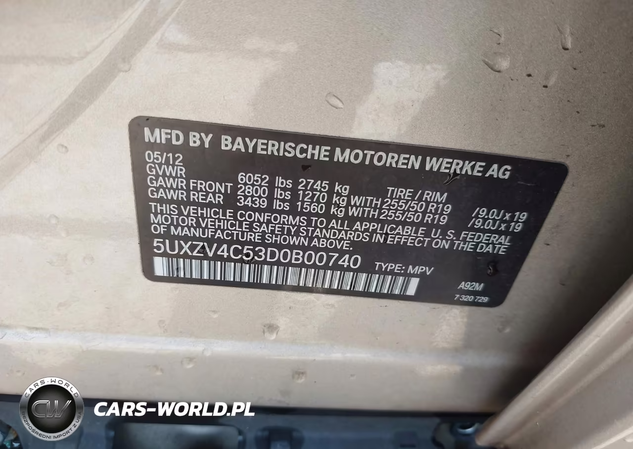2013 BMW X5 xDrive35I-xDrive35I Premium-xDrive35I Sport Activity VIN:5UXZV4C53D0B00740 - 9