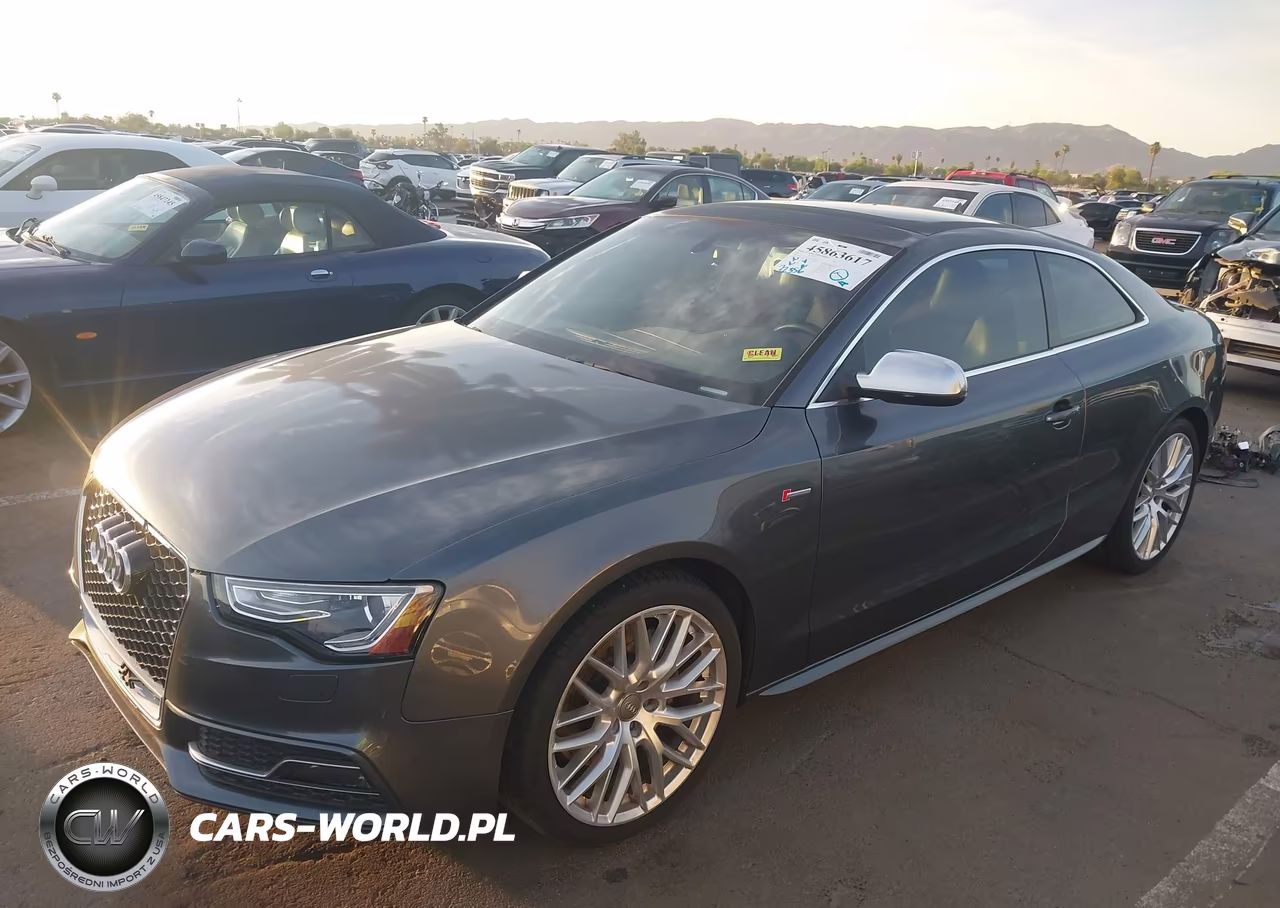 2015 Audi S5 3.0T Premium Plus VIN:WAUVGAFR0FA047395 - 2