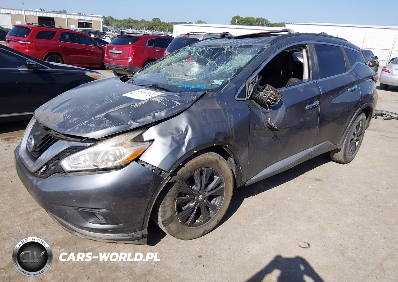 2017 Nissan Murano Sv VIN:5N1AZ2MGXHN200116 - 2