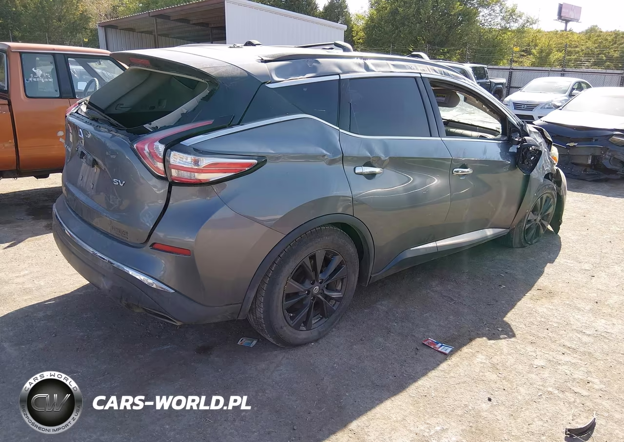 2017 Nissan Murano Sv VIN:5N1AZ2MGXHN200116 - 4