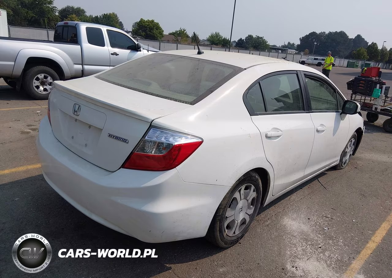 2012 Honda Civic Hybrid VIN:JHMFB4F28CS008536 - 4