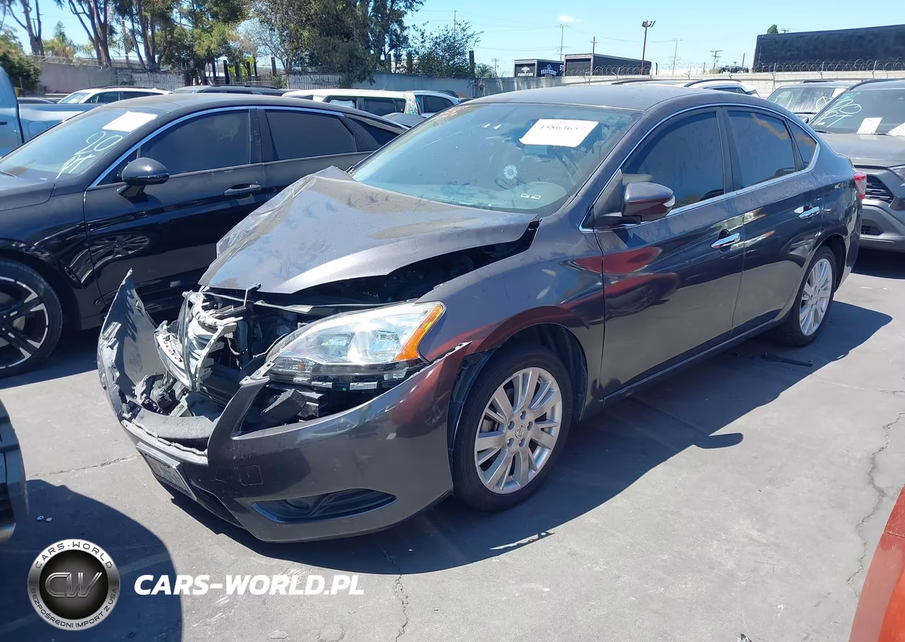 2014 Nissan Sentra Sl VIN:3N1AB7AP6EL623929 - 2