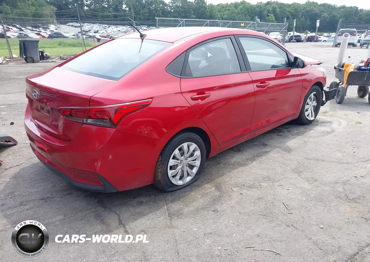 2020 Hyundai Accent Se VIN:3KPC24A66LE099792 - 4