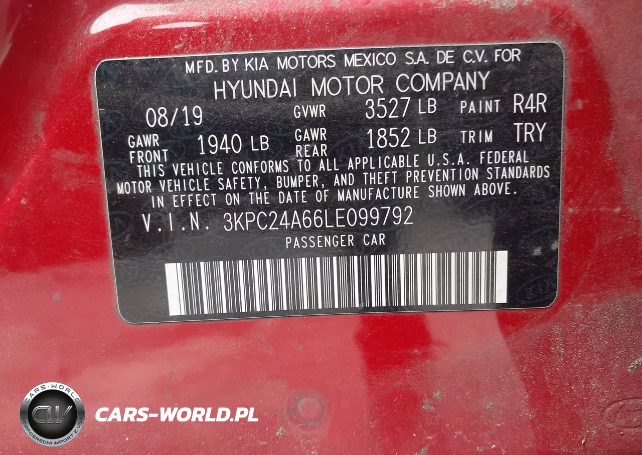 2020 Hyundai Accent Se VIN:3KPC24A66LE099792 - 9