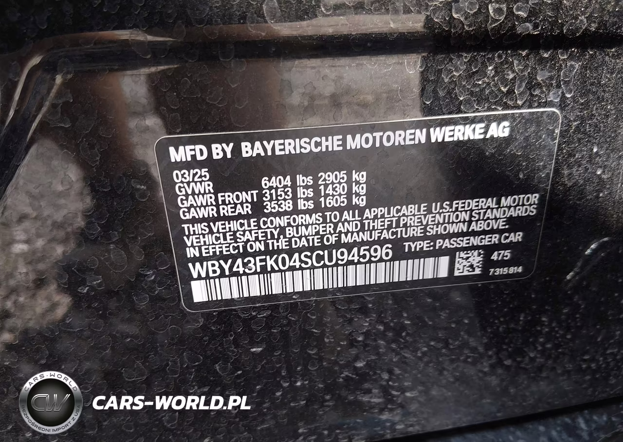 2025 BMW I5 M60 VIN:WBY43FK04SCU94596 - 9
