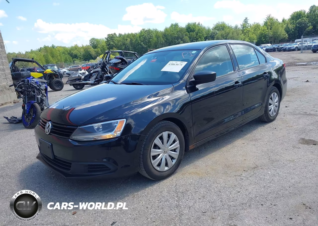 2012 Volkswagen Jetta 2.0L S VIN:3VW1K7AJ4CM472571 - 2