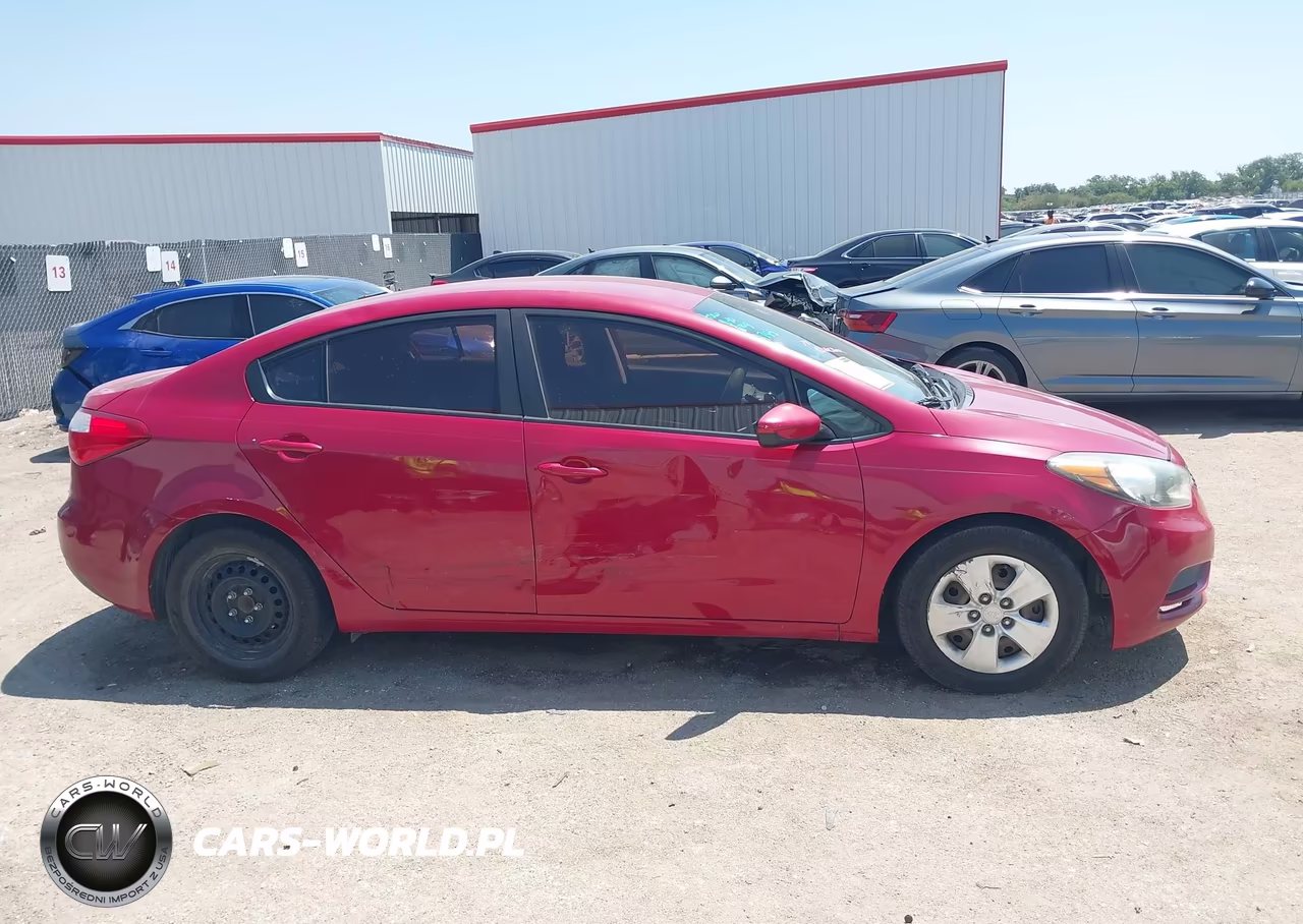 2016 Kia Forte Lx VIN:KNAFK4A64G5605485 - 12