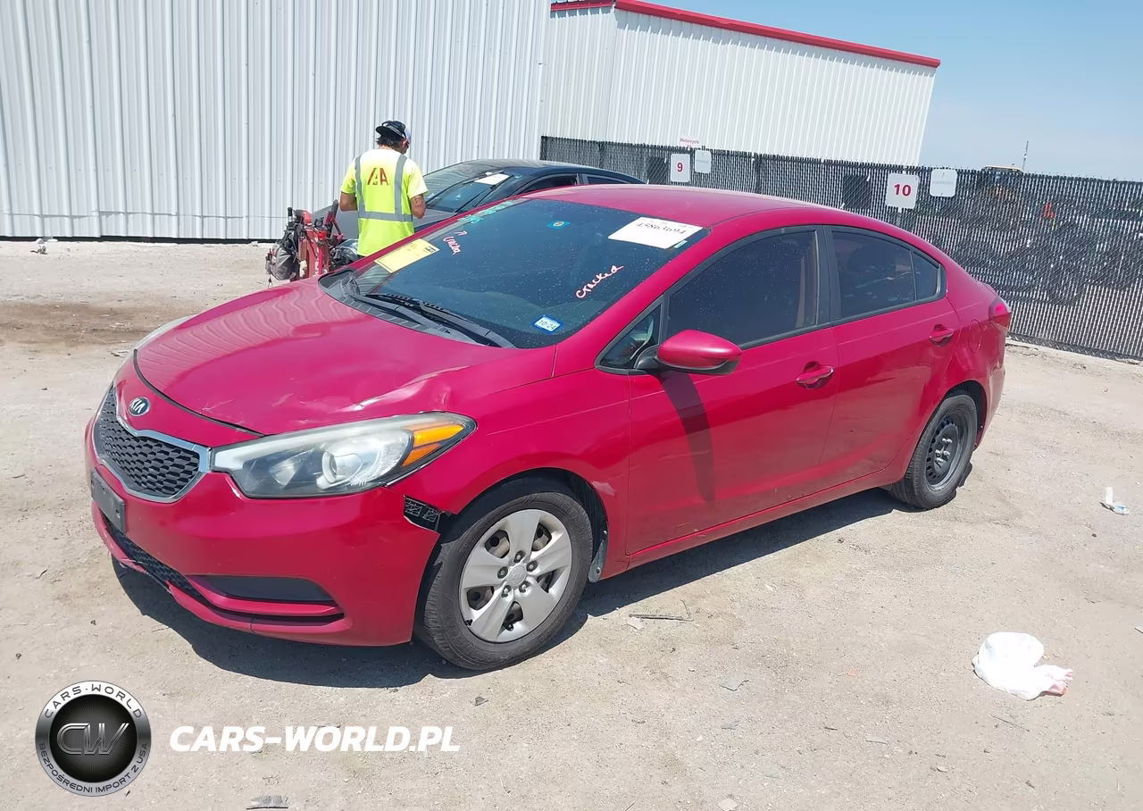 2016 Kia Forte Lx VIN:KNAFK4A64G5605485 - 2