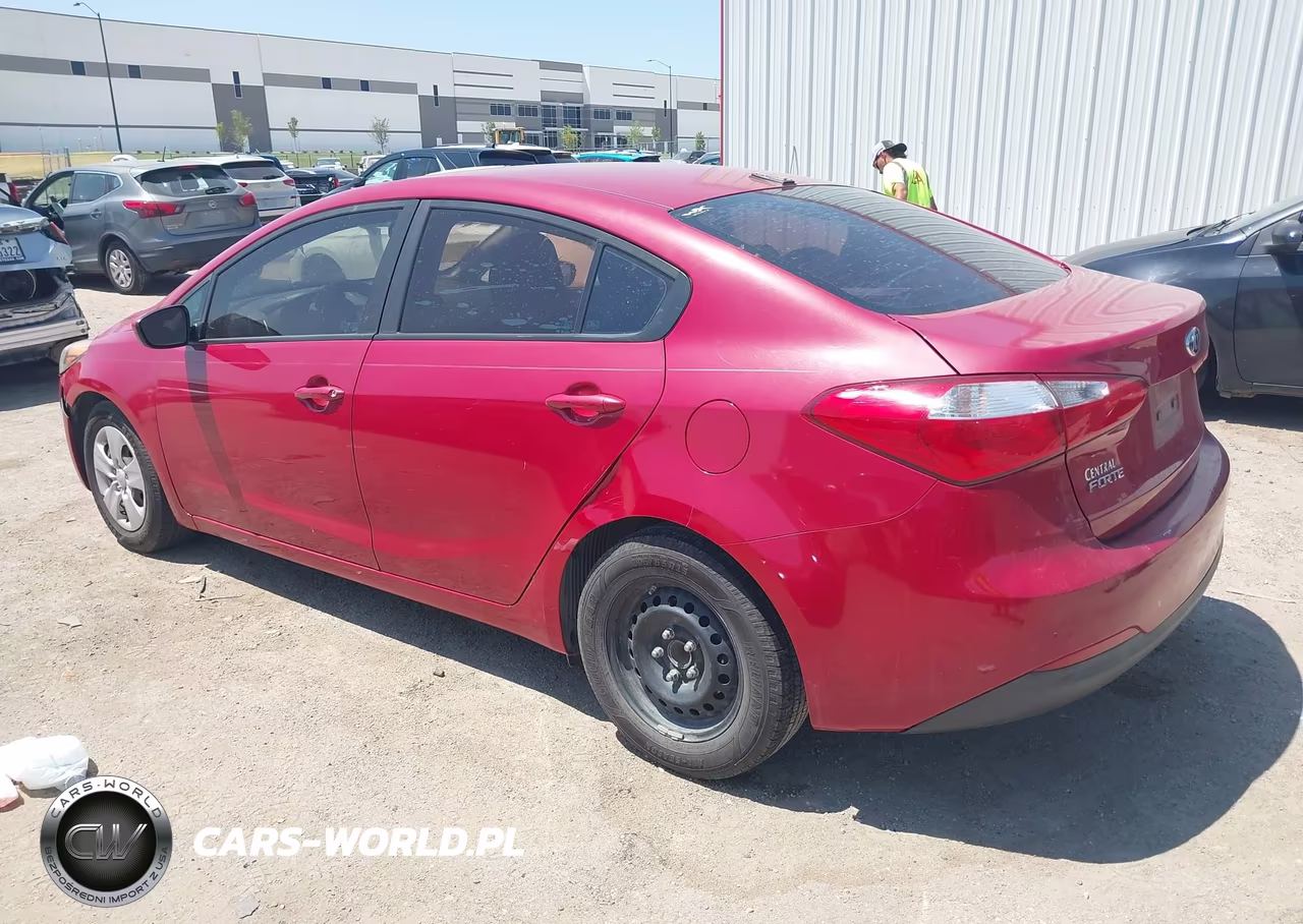 2016 Kia Forte Lx VIN:KNAFK4A64G5605485 - 3
