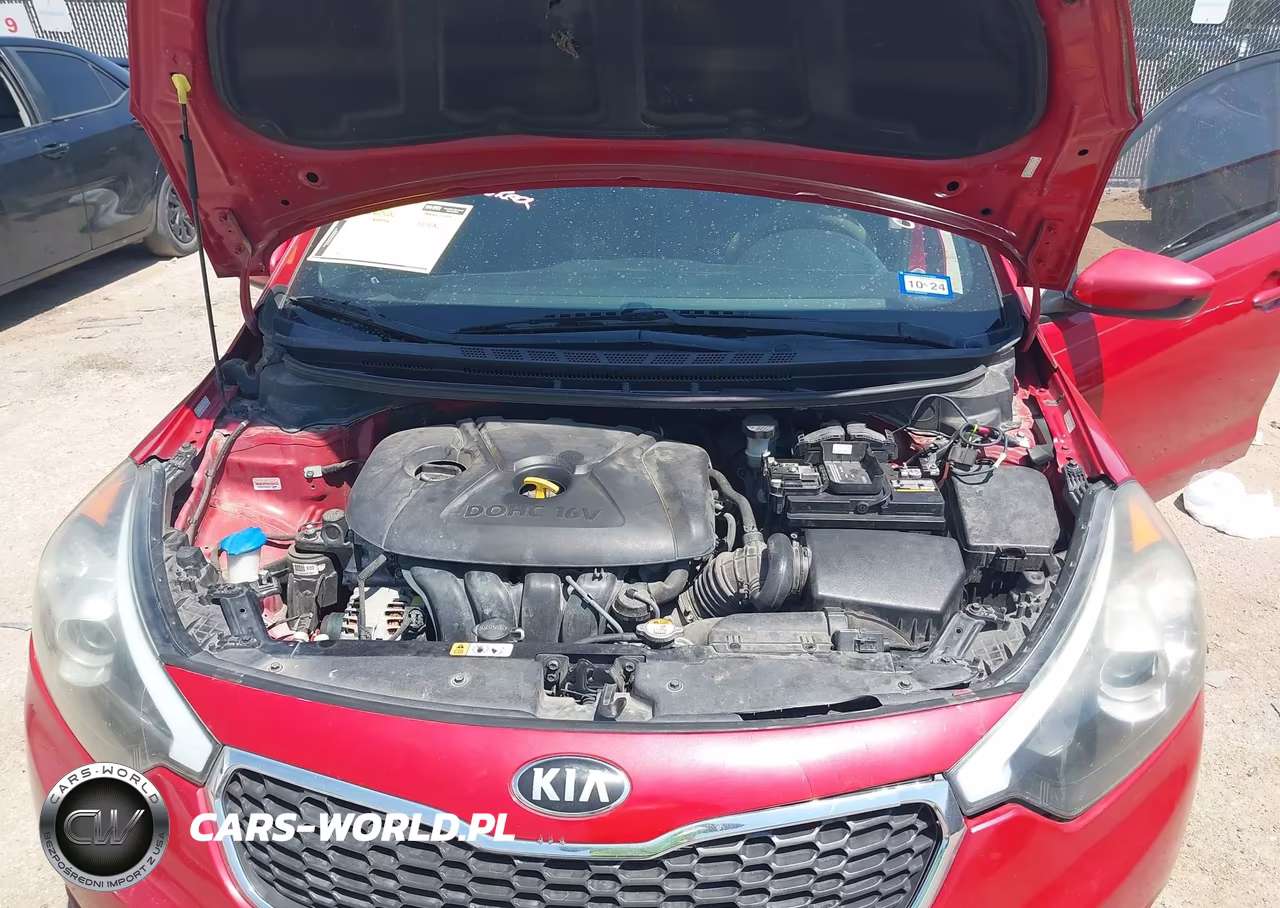 2016 Kia Forte Lx VIN:KNAFK4A64G5605485 - 9