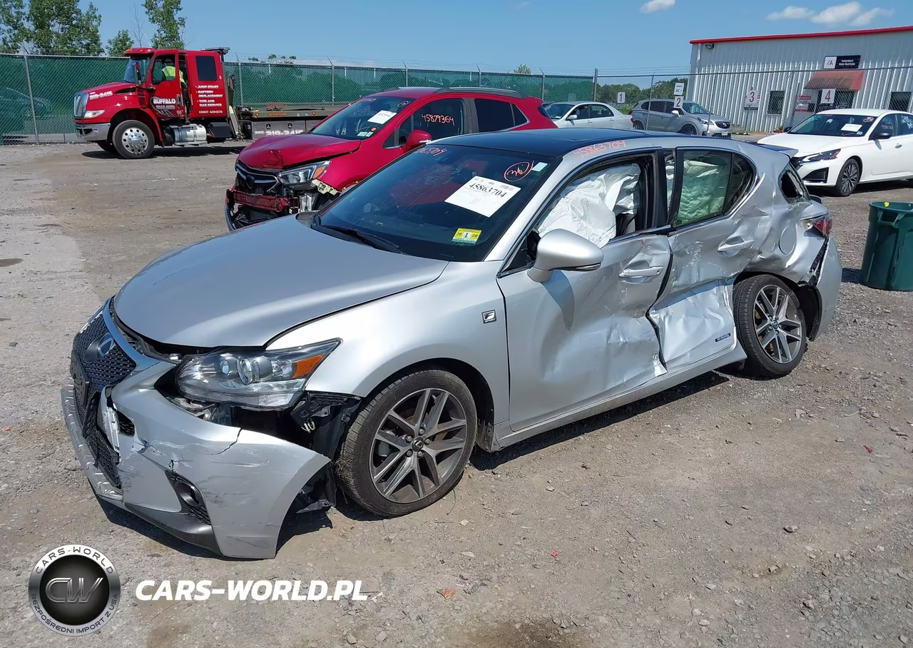 2015 Lexus Ct 200H VIN:JTHKD5BH7F2234922 - 2