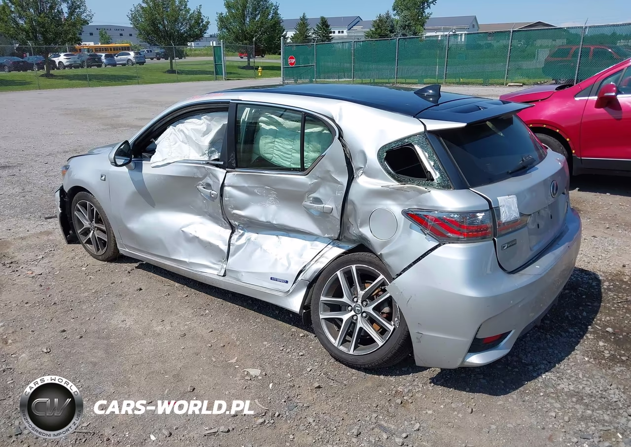 2015 Lexus Ct 200H VIN:JTHKD5BH7F2234922 - 3