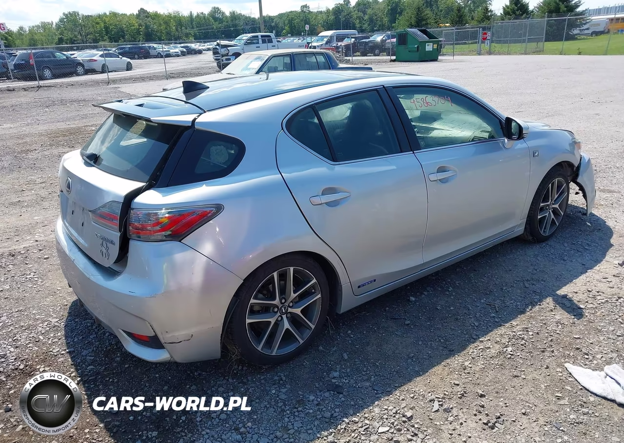 2015 Lexus Ct 200H VIN:JTHKD5BH7F2234922 - 4