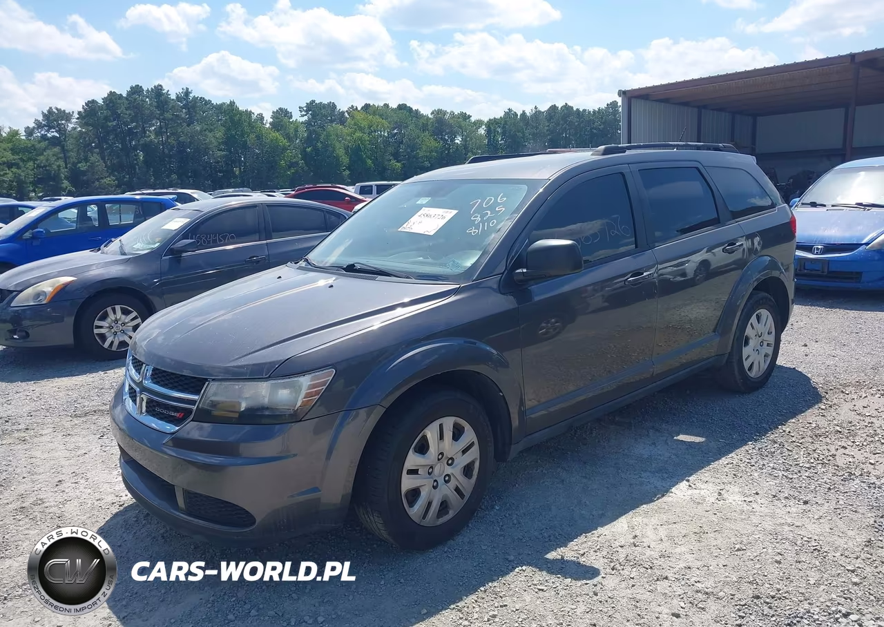 2017 Dodge Journey Se VIN:3C4PDCAB0HT706825 - 2