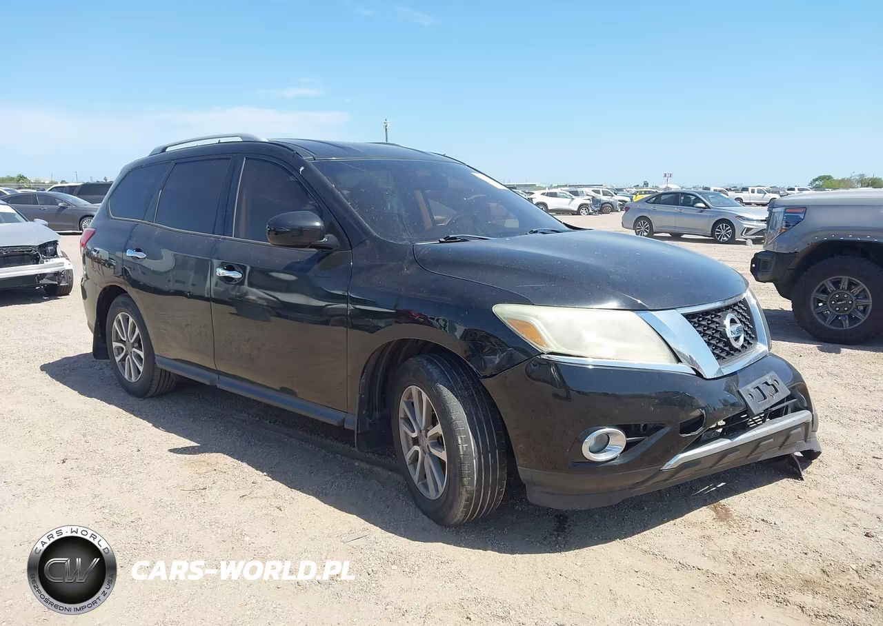 2015 Nissan Pathfinder Sv VIN:5N1AR2MN3FC606360 - 1