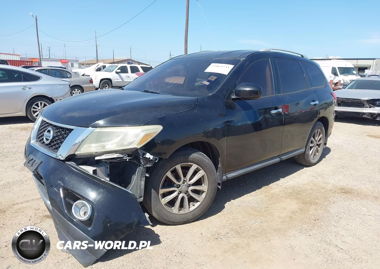 2015 Nissan Pathfinder Sv VIN:5N1AR2MN3FC606360 - 2