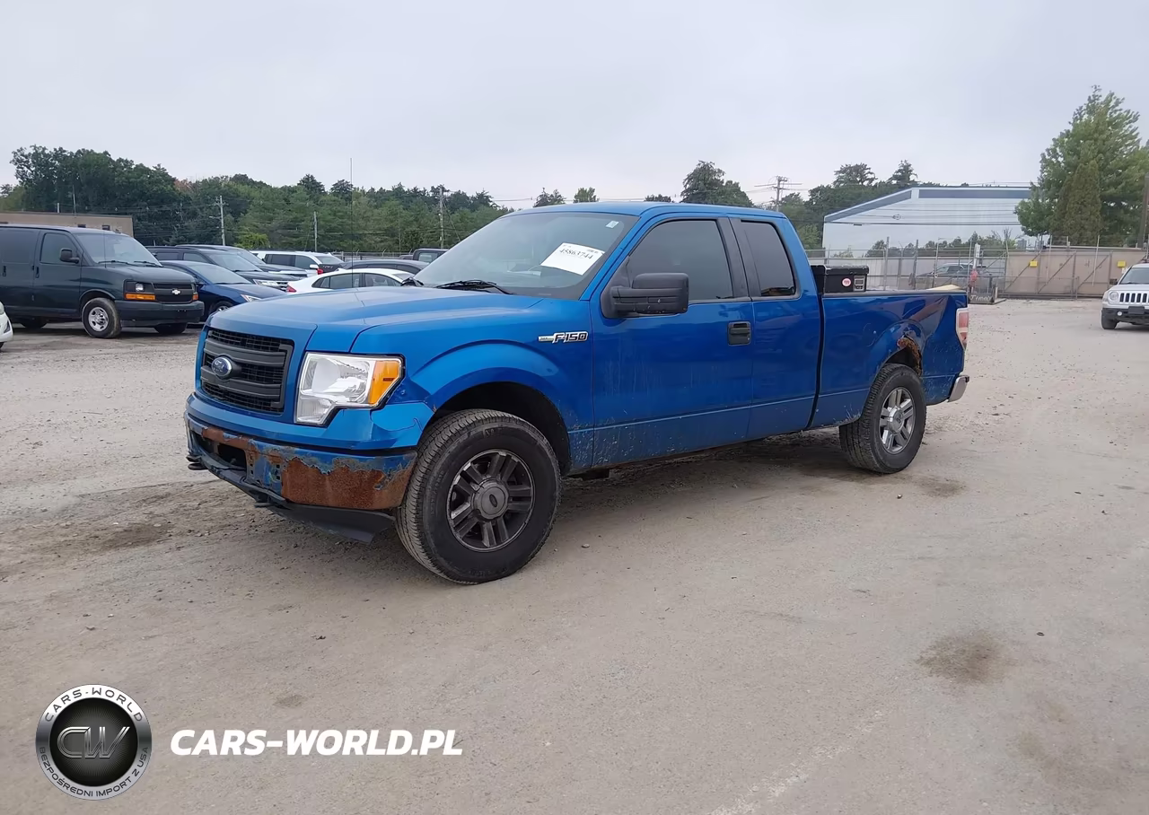 2014 Ford F-150 Stx VIN:1FTFX1EF2EFA22224 - 2