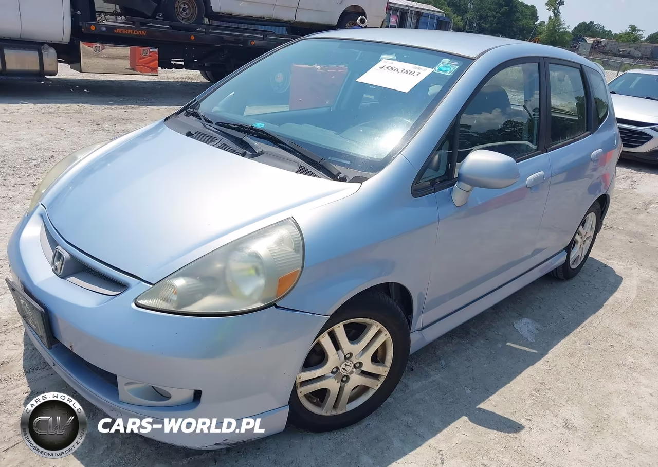 2008 Honda Fit Sport VIN:JHMGD38698S046566 - 2