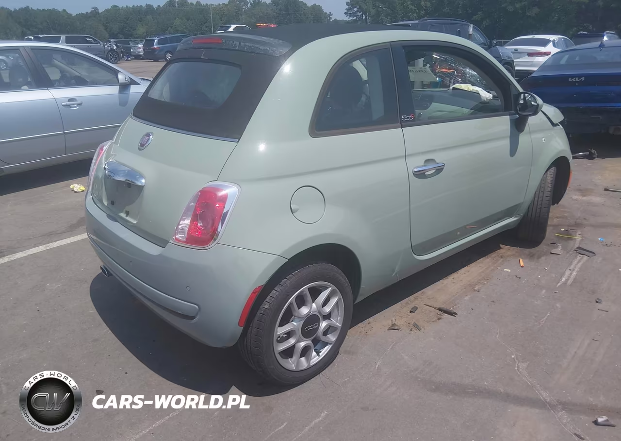 2015 Fiat 500C Pop VIN:3C3CFFDR2FT673072 - 4