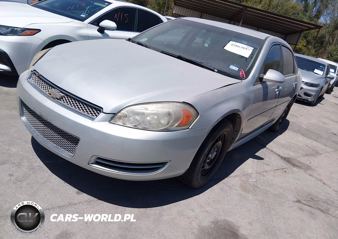 2013 Chevrolet Impala Lt VIN:2G1WG5E31D1207778 - 2