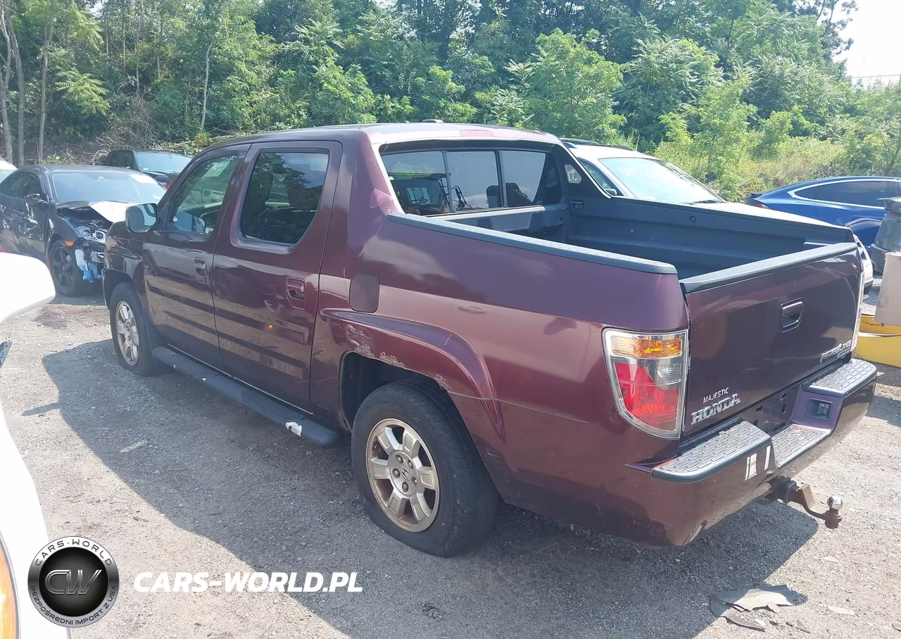 2008 Honda Ridgeline Rtl VIN:2HJYK16548H518718 - 3