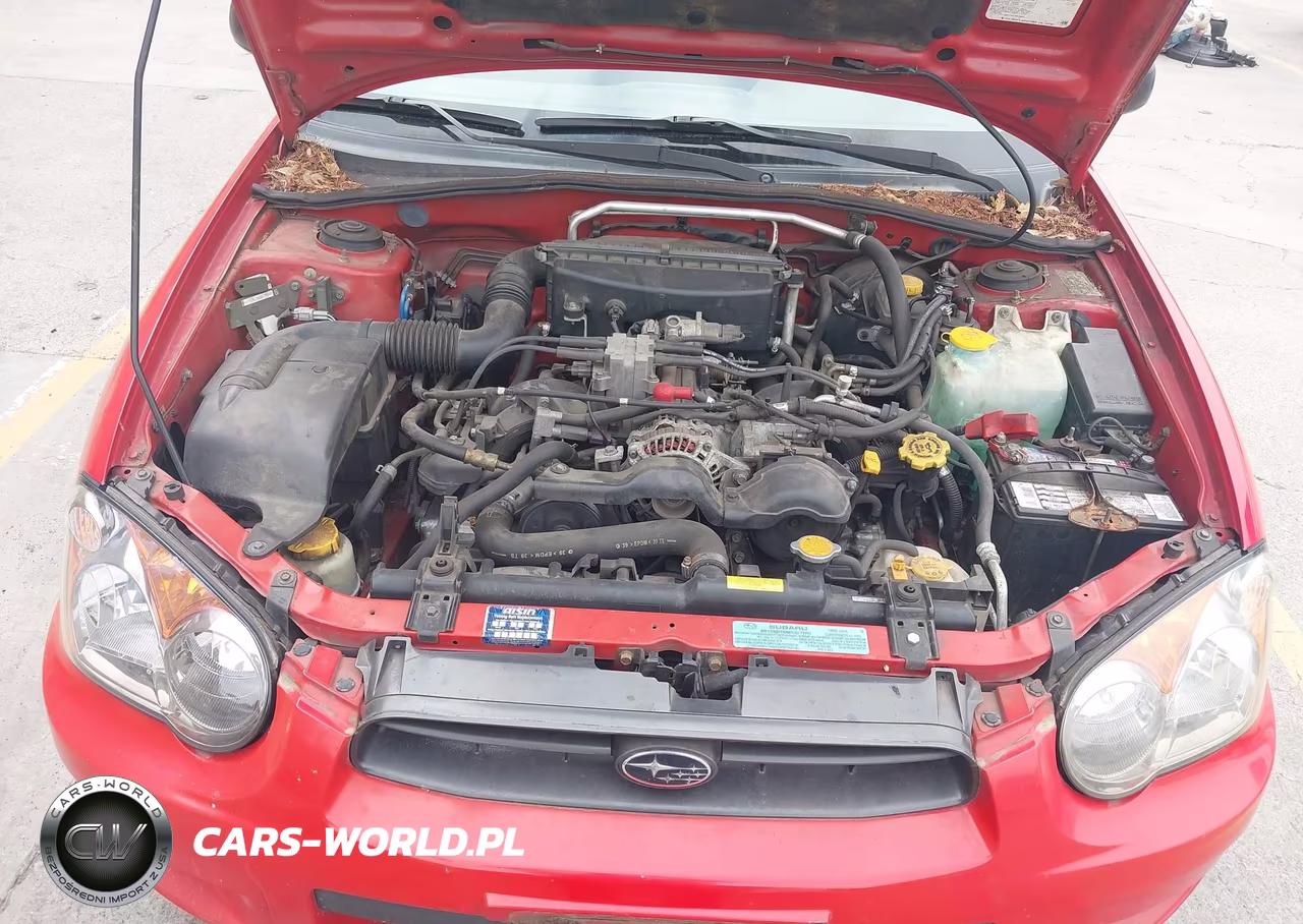 2004 Subaru Impreza 2.5Ts VIN:JF1GG65514H804662 - 10