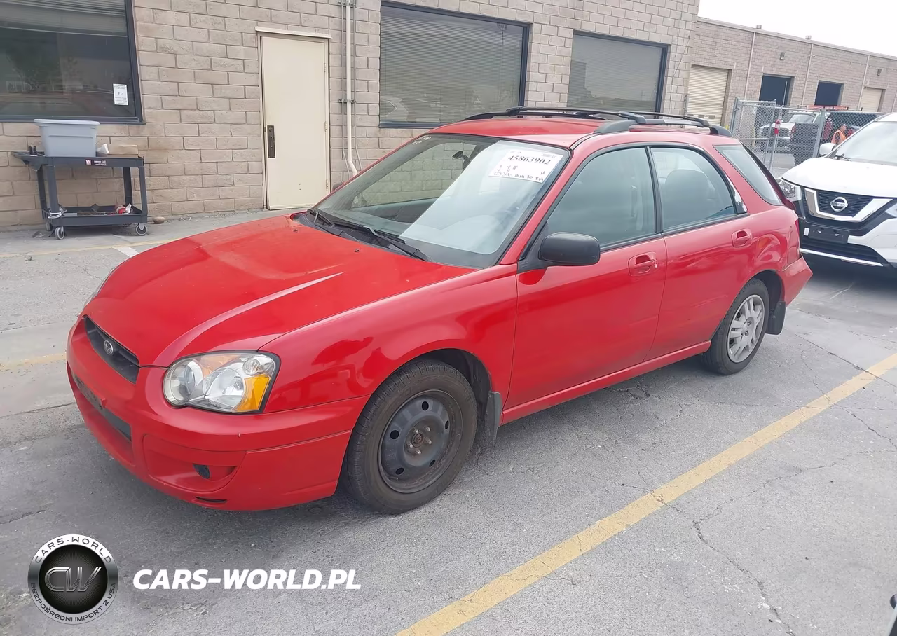 2004 Subaru Impreza 2.5Ts VIN:JF1GG65514H804662 - 2