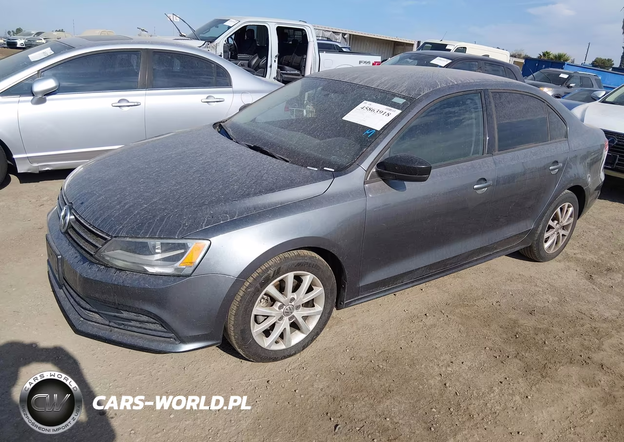 2015 Volkswagen Jetta 1.8T Se VIN:3VWD17AJ2FM245576 - 2