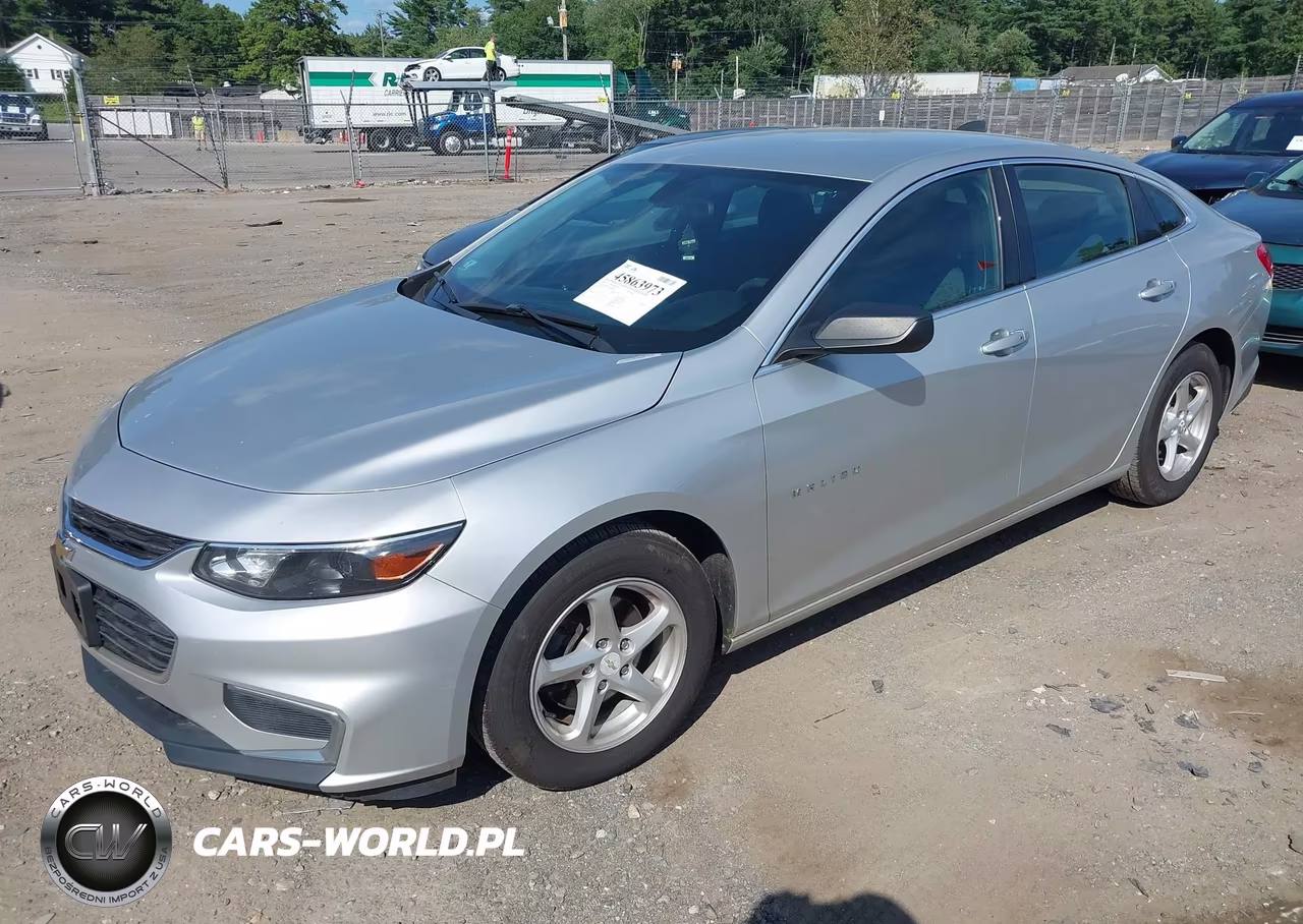 2016 Chevrolet Malibu Ls VIN:1G1ZB5ST7GF336962 - 2