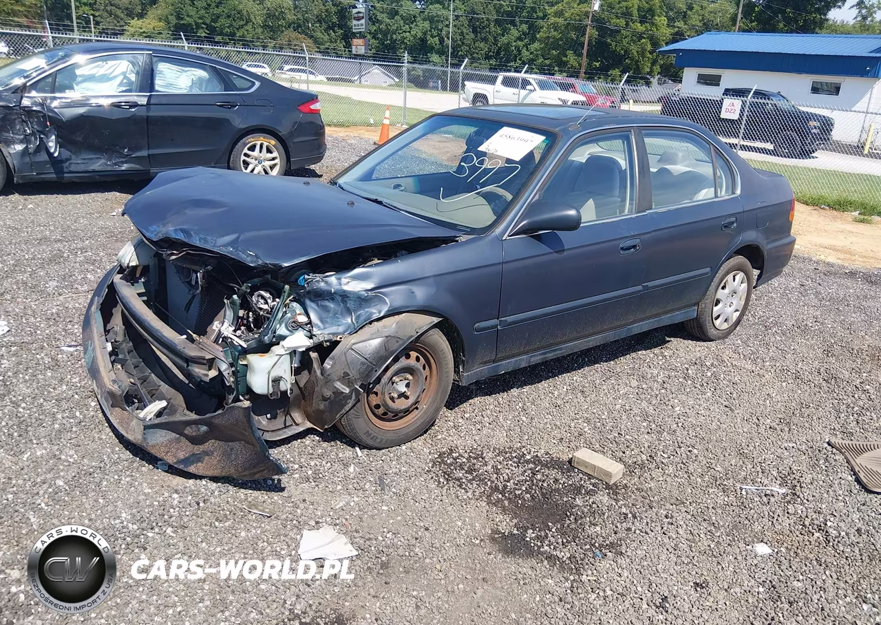 1998 Honda Civic Ex VIN:2HGEJ8648WH530833 - 2