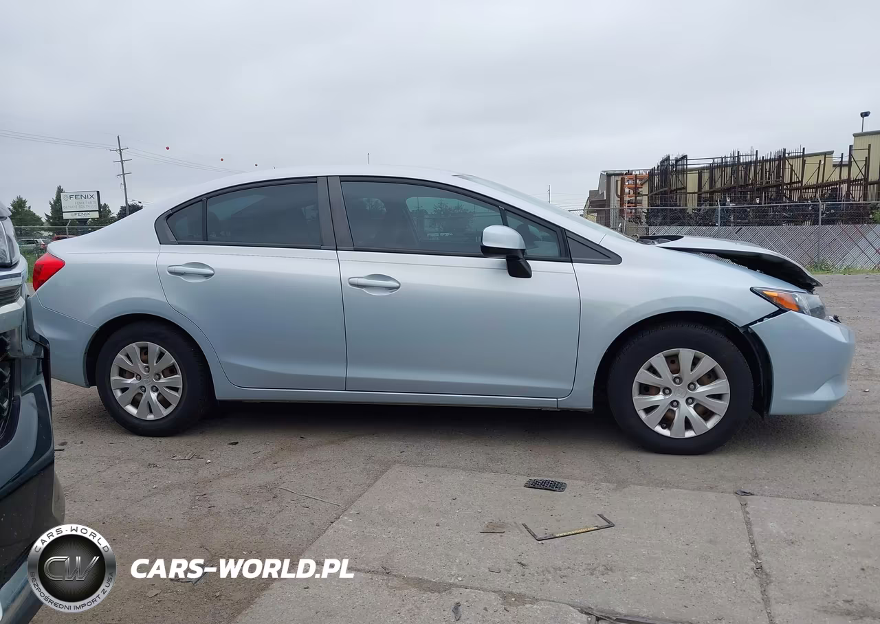 2012 Honda Civic Lx VIN:2HGFB2F55CH568247 - 13