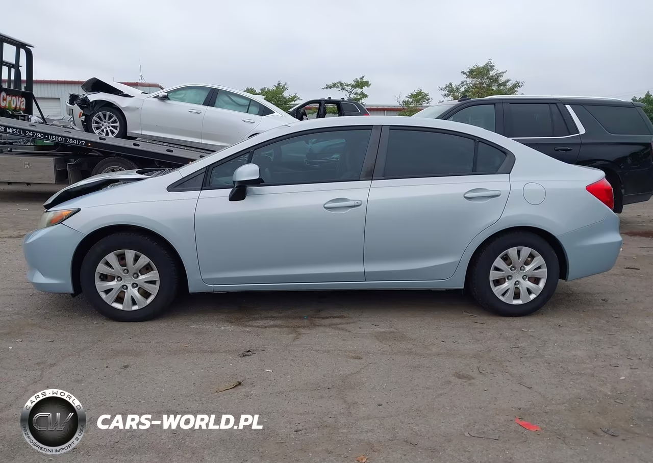 2012 Honda Civic Lx VIN:2HGFB2F55CH568247 - 14