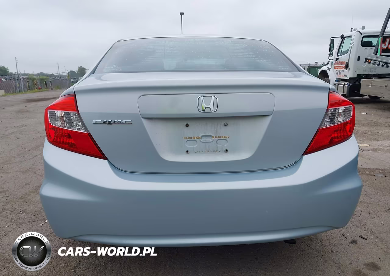 2012 Honda Civic Lx VIN:2HGFB2F55CH568247 - 16
