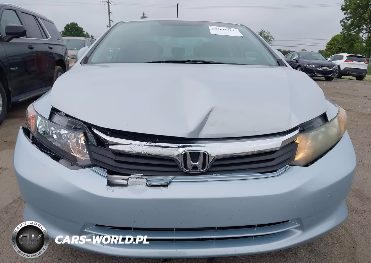 2012 Honda Civic Lx VIN:2HGFB2F55CH568247 - 6