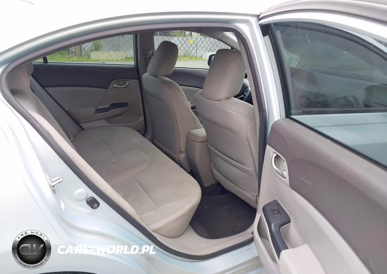 2012 Honda Civic Lx VIN:2HGFB2F55CH568247 - 8